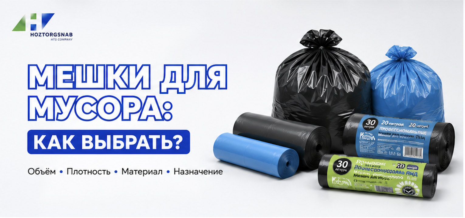 Мешки для мусора: виды, размеры, ПВД и ПНД — полное руководство по выбору